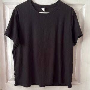 Athletic Works Black Short Sleeve Tee
